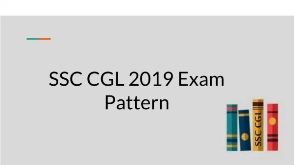 SSC CGL 2019 Exam Pattern