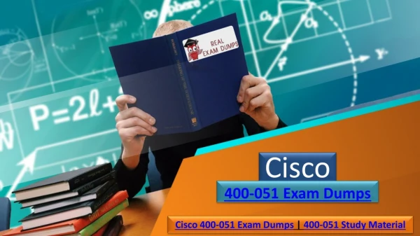 To Start Pdf Exam Dumps Cisco 400-051 | Realexamdumps.com