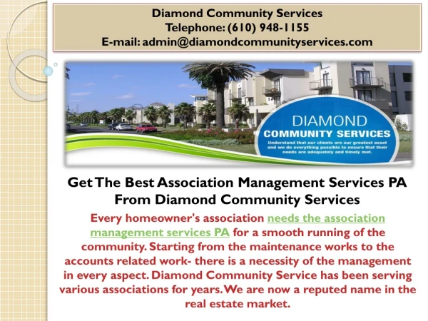 Get The Best Association Management Services PA