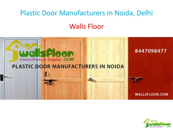 Plastic Door Manufacturers in Noida, Delhi