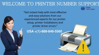Techniques to Fix printer Errors -1-888-846-5560 - slide 1