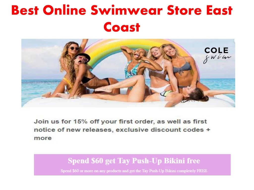 best online swimwear store east coast