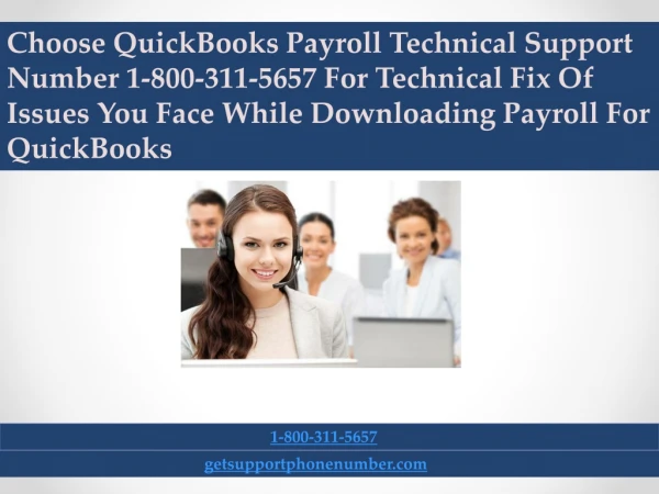 QuickBooks Payroll Technical Support Number