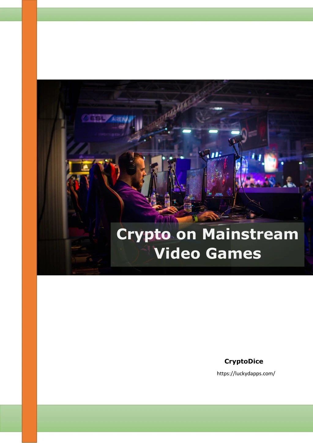crypto on mainstream video games