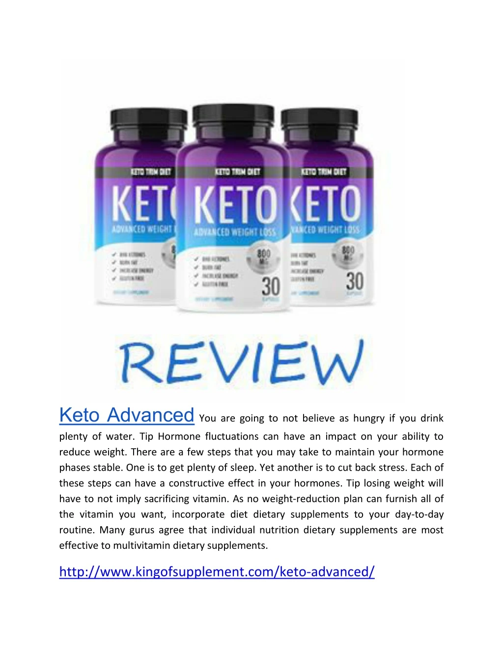 keto advanced you are going to not believe