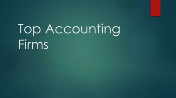 Top Accounting Firms