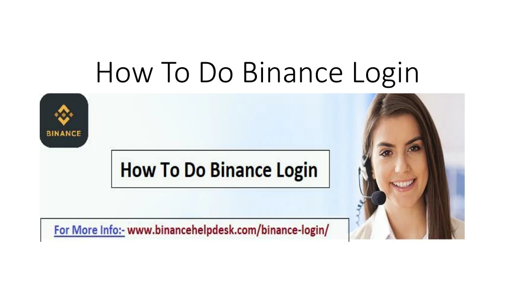 how to do binance login