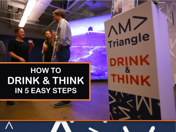How to Drink & Think in Five Easy Steps