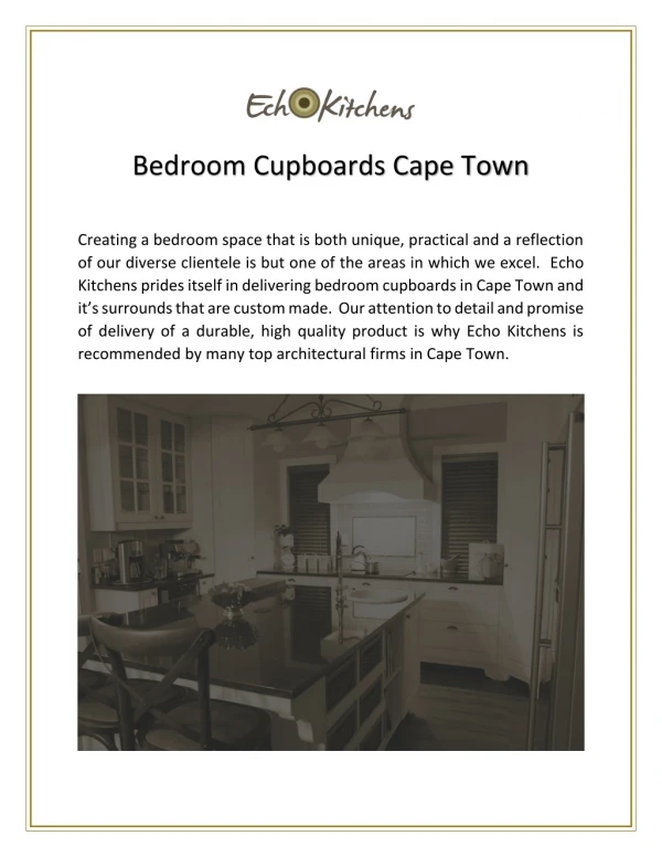 Bedroom Cupboards Cape Town | Quality Furniture For Sale