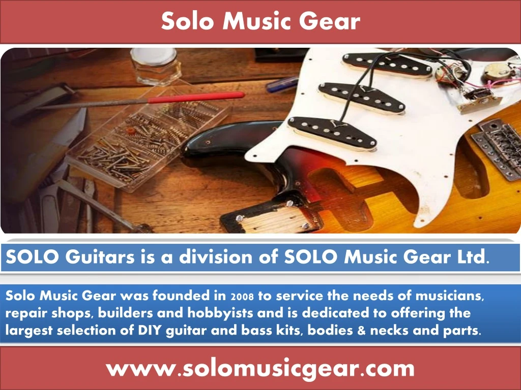 solo music gear