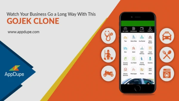 Watch your business go a long way with this Gojek clone
