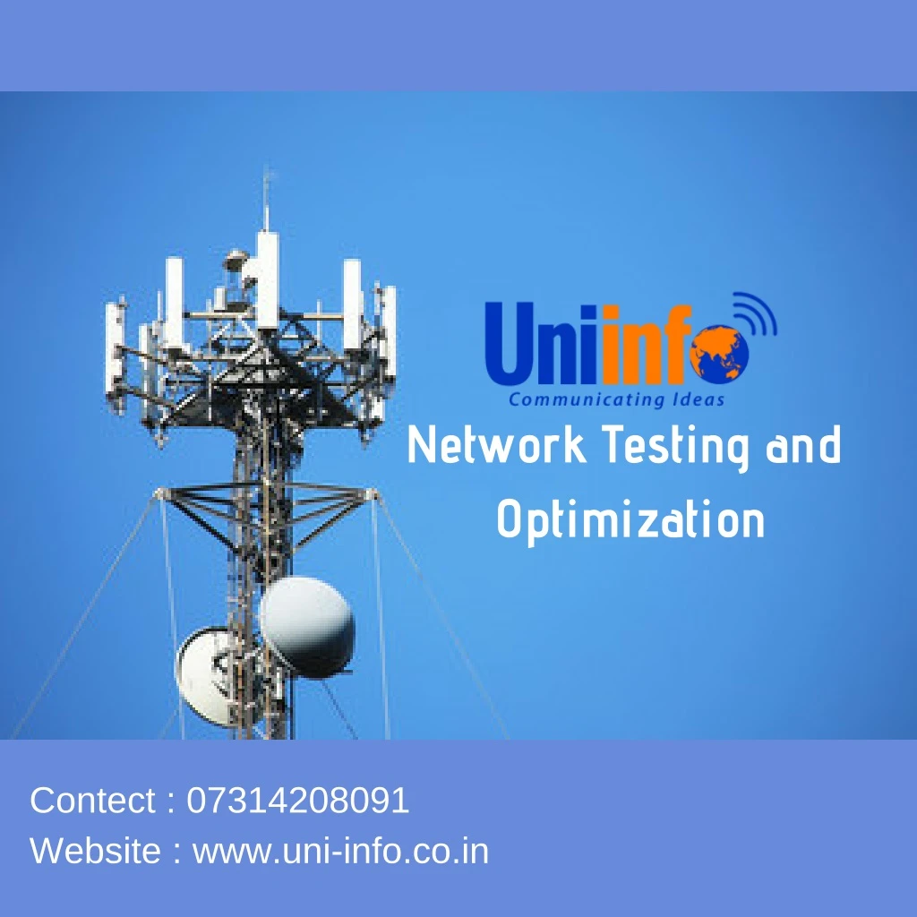 network testing and optimization