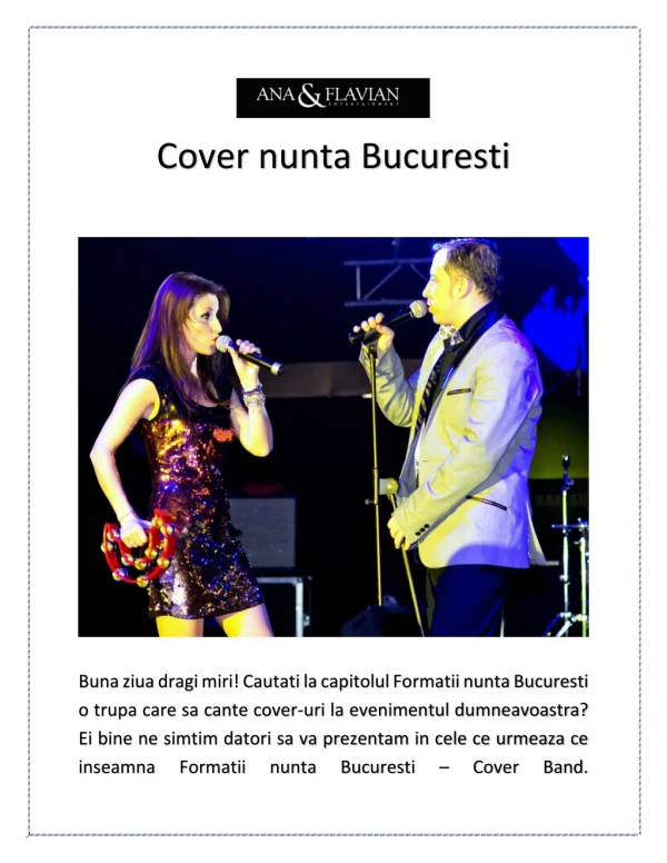 Cover nunta Bucuresti