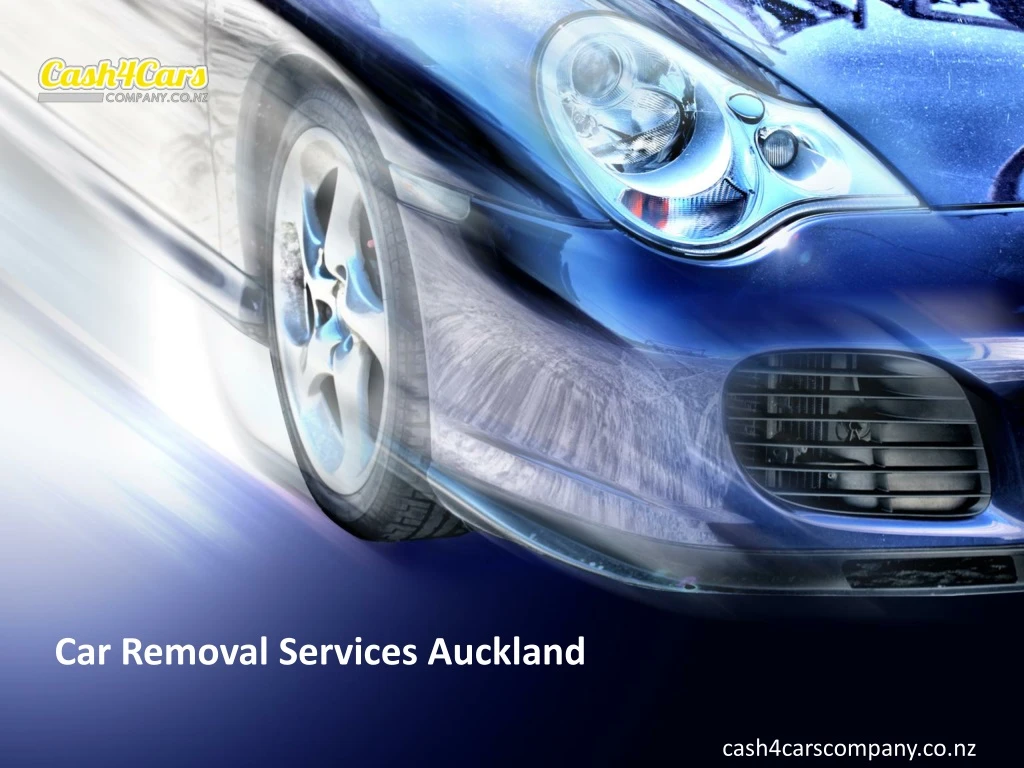 car removal services auckland
