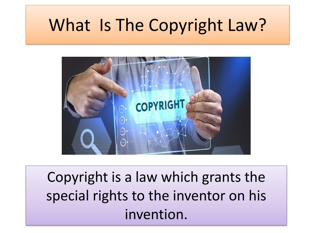 what is the copyright law
