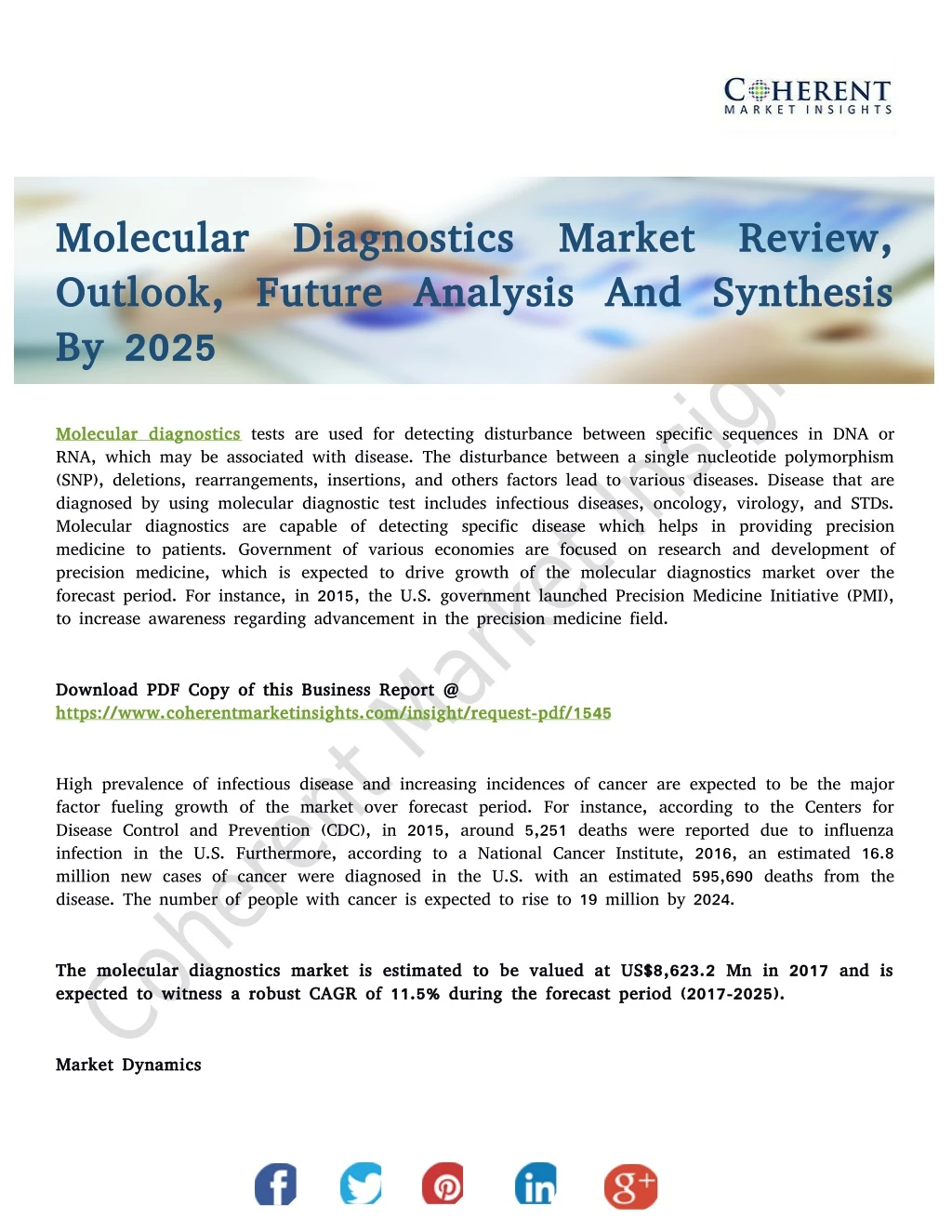 molecular diagnostics molecular diagnostics