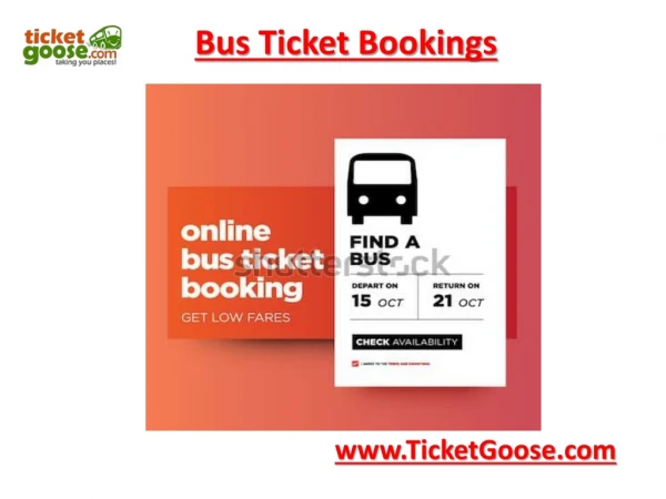 Bus Ticket Bookings