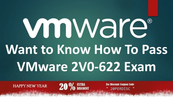 VMware VCP6.5-DCV 2V0-622 Dumps Questions and Answers