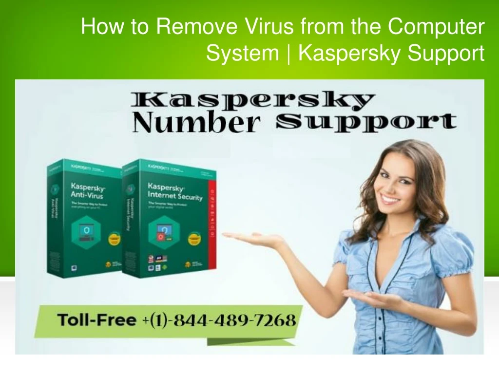 how to remove virus from the computer system kaspersky support