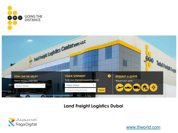 Land Freight Logistics Dubai