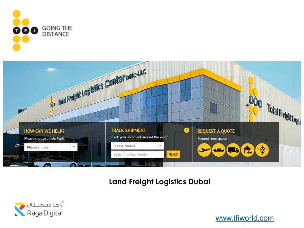 land freight logistics dubai