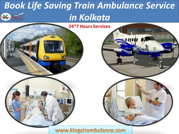 Book Life Saving Train Ambulance Service in Kolkata