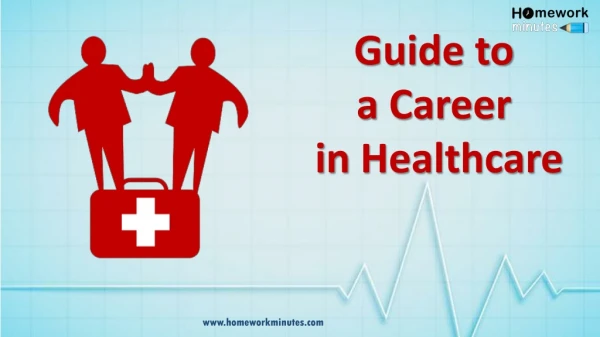 Have Healing Instincts? Make Career in Healthcare