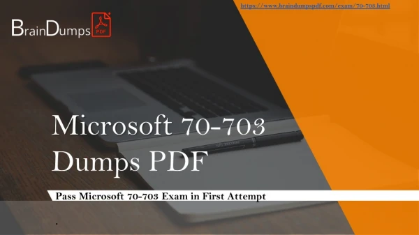 Download 2019 Latest 70-703 Dumps - Microsoft 70-703 Questions PDF