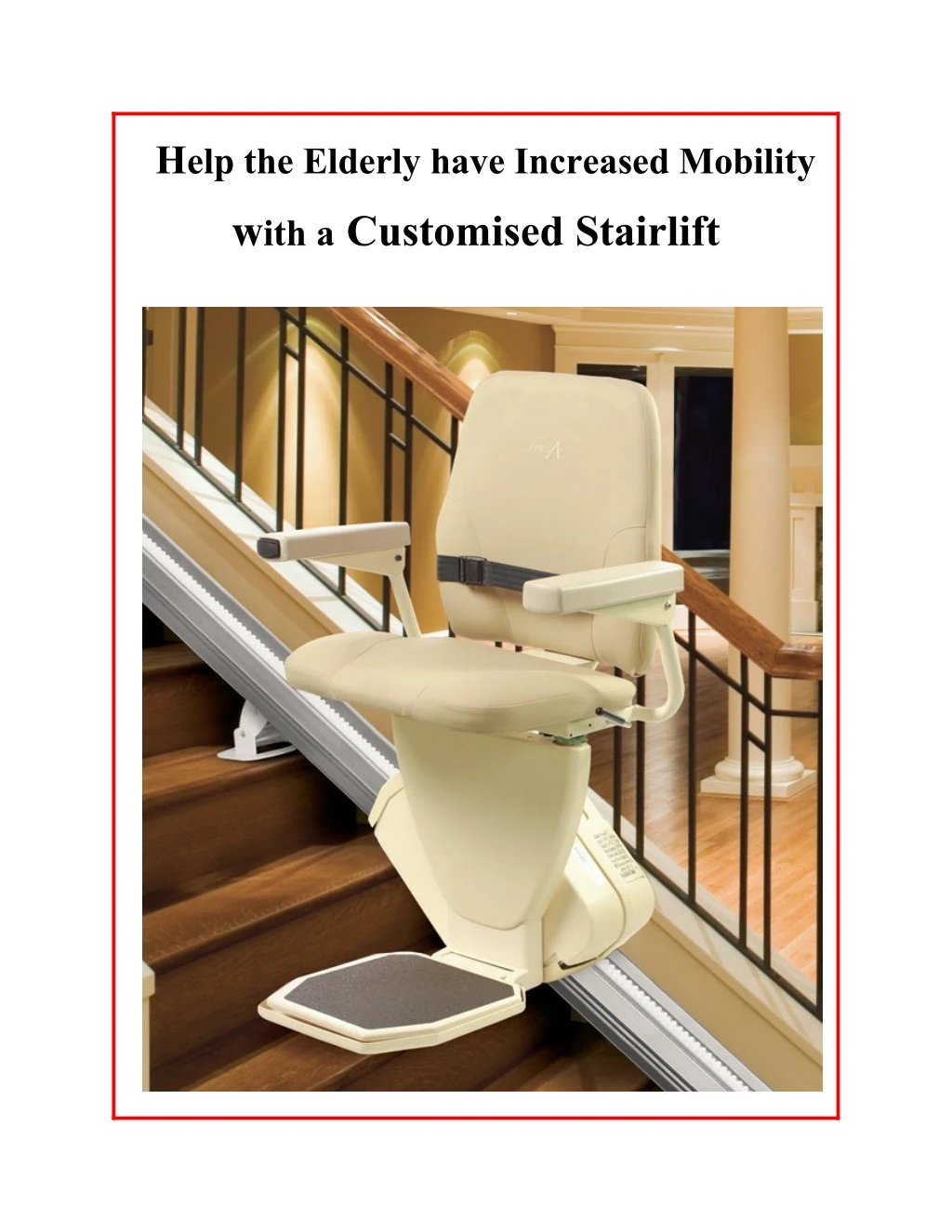 h elp the elderly have increased mobility