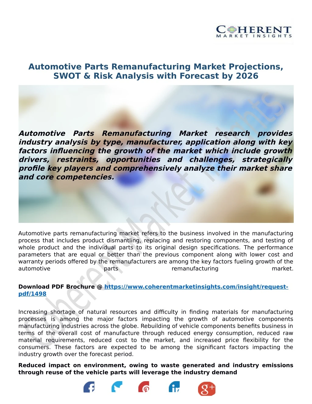 automotive parts remanufacturing market