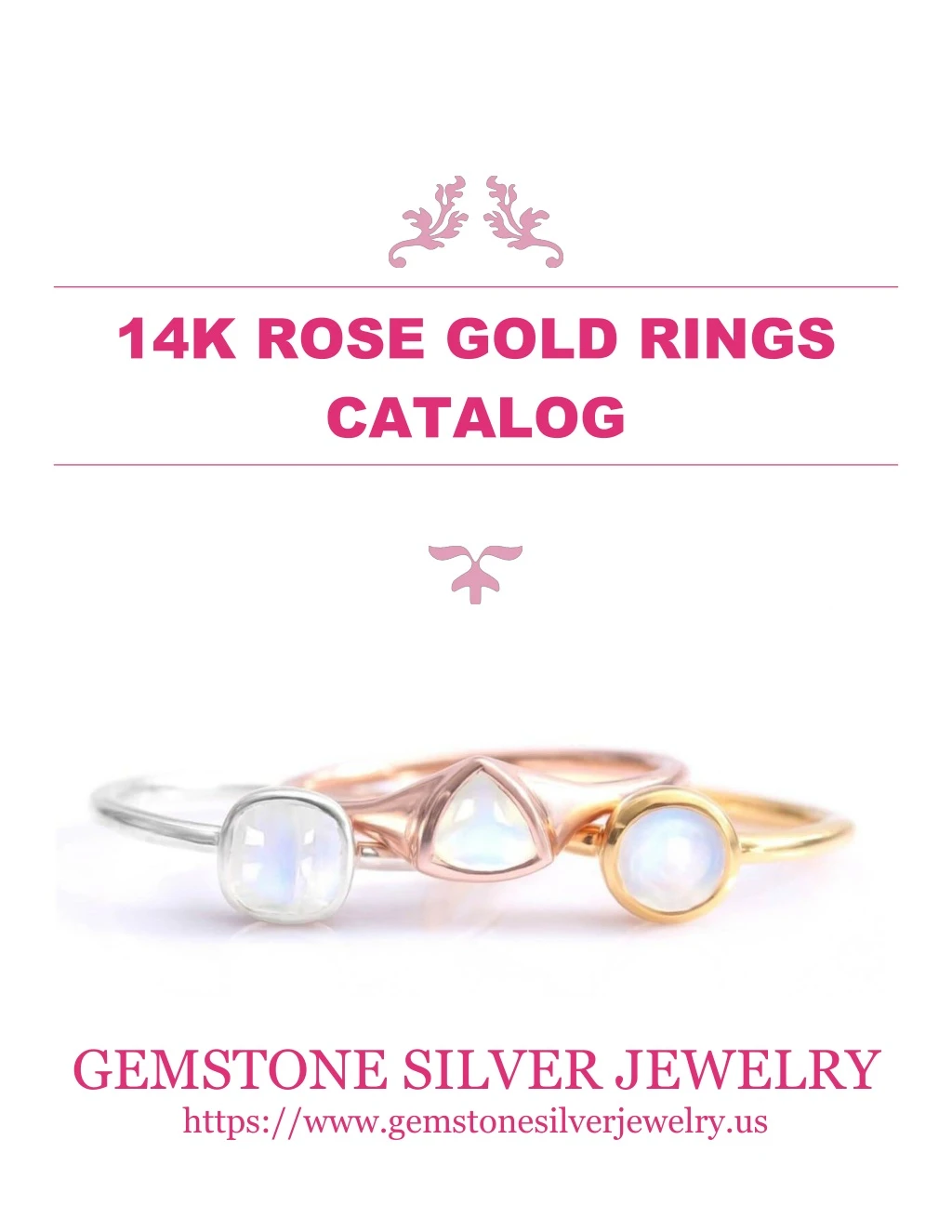 14k rose gold rings catalog