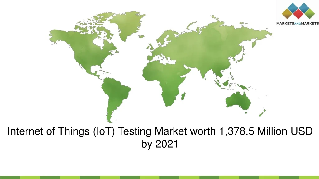 internet of things iot testing market worth
