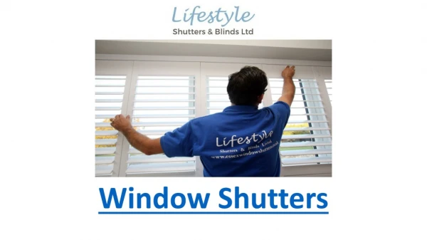 Window Shutters in Essex, London, Kent
