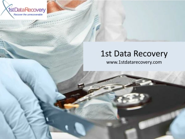 Welcome to 1st Data Recovery