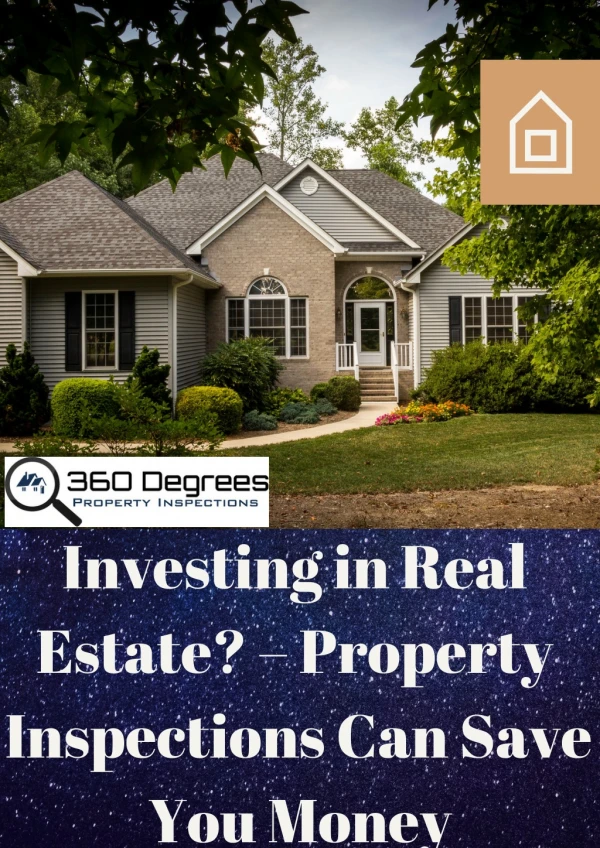Investing in Real Estate? – Property Inspections Can Save You Money