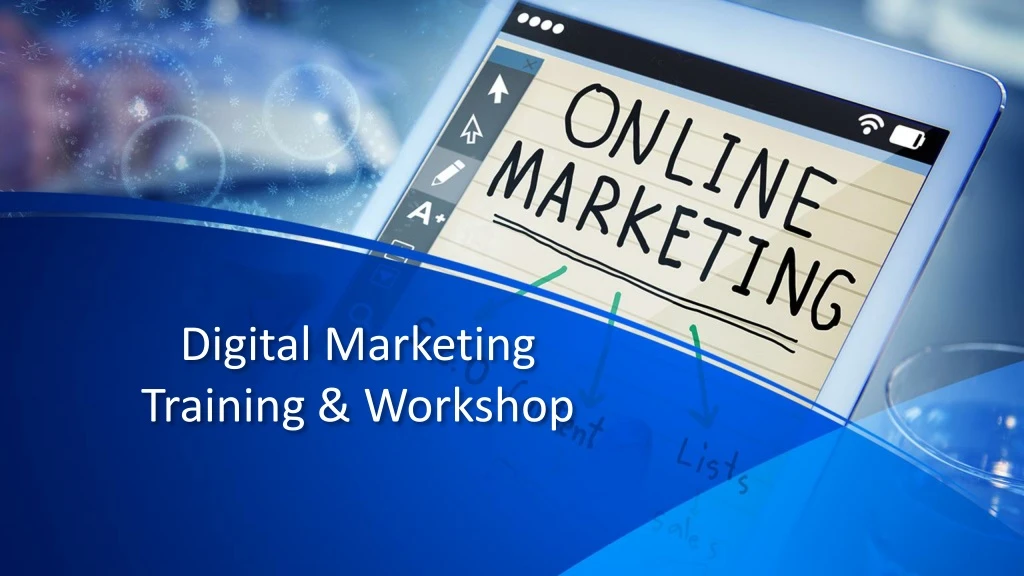 digital marketing training workshop