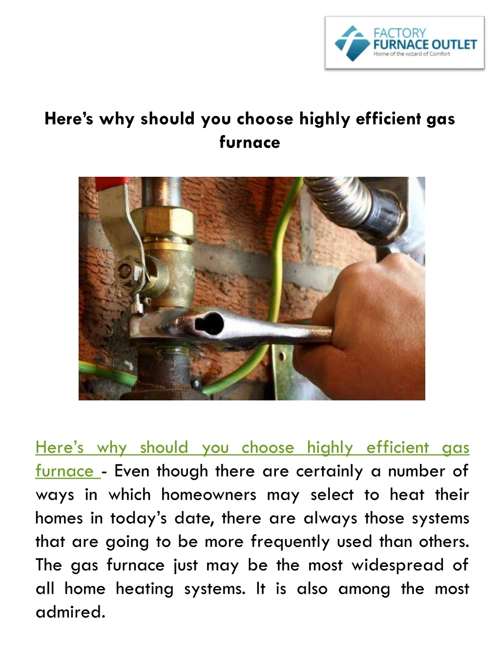 here s why should you choose highly efficient