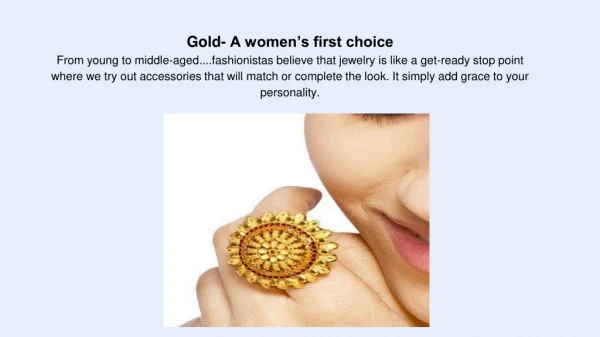 Online Gold Jewellery Shopping Store