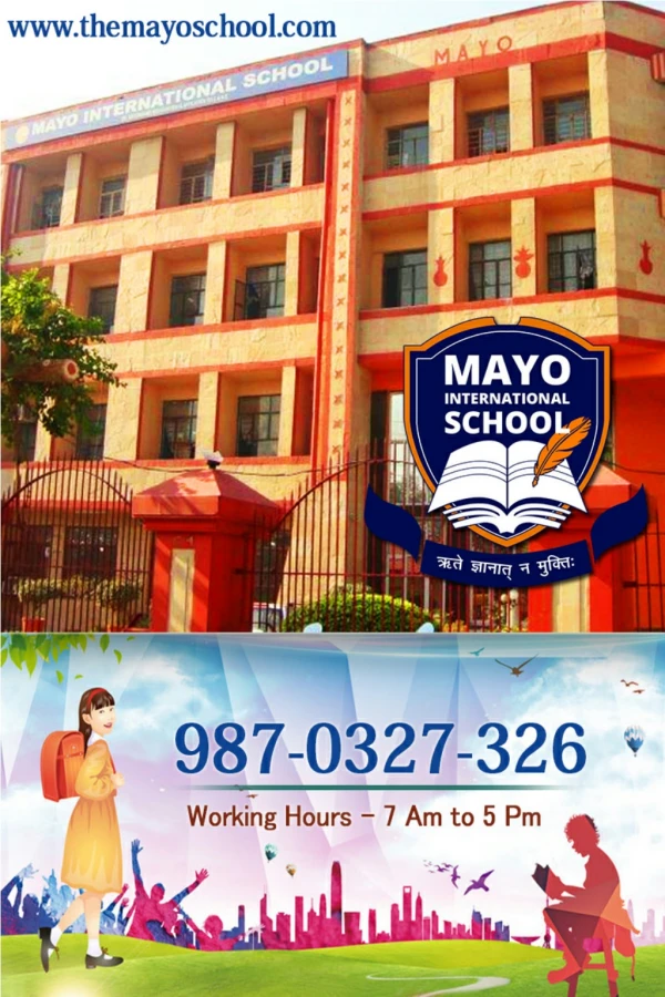 Schools in East Delhi - Mayo International School