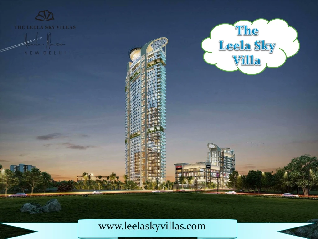 the leela sky villa