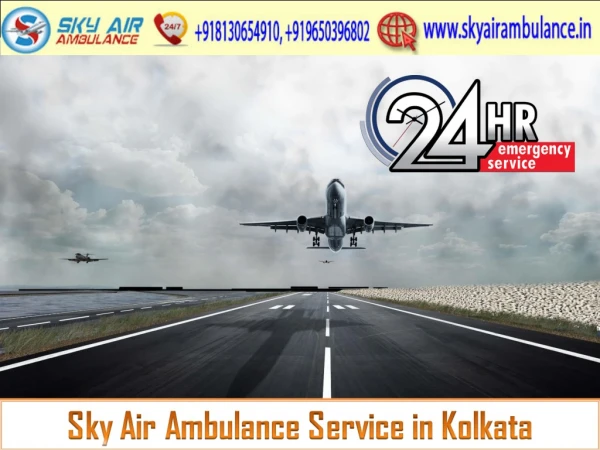 Book the Optimum Air Ambulance in Kolkata with Latest Medical Setup