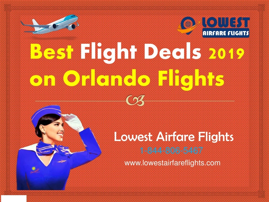 best flight deals 2019 on orlando flights