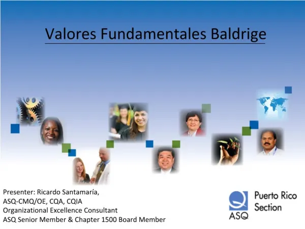 Valores Fundamentales Baldrige