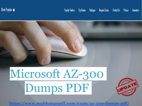 Microsoft (AZURE) AZ-300 Dumps Pdf | Information To Architecture Fundamentals
