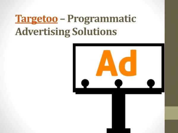 Contact Targetoo For Creating An Ad Using DSP