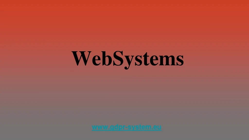 websystems
