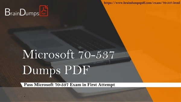 Download 2019 Latest 70-537 Dumps - Microsoft 70-537 Questions PDF