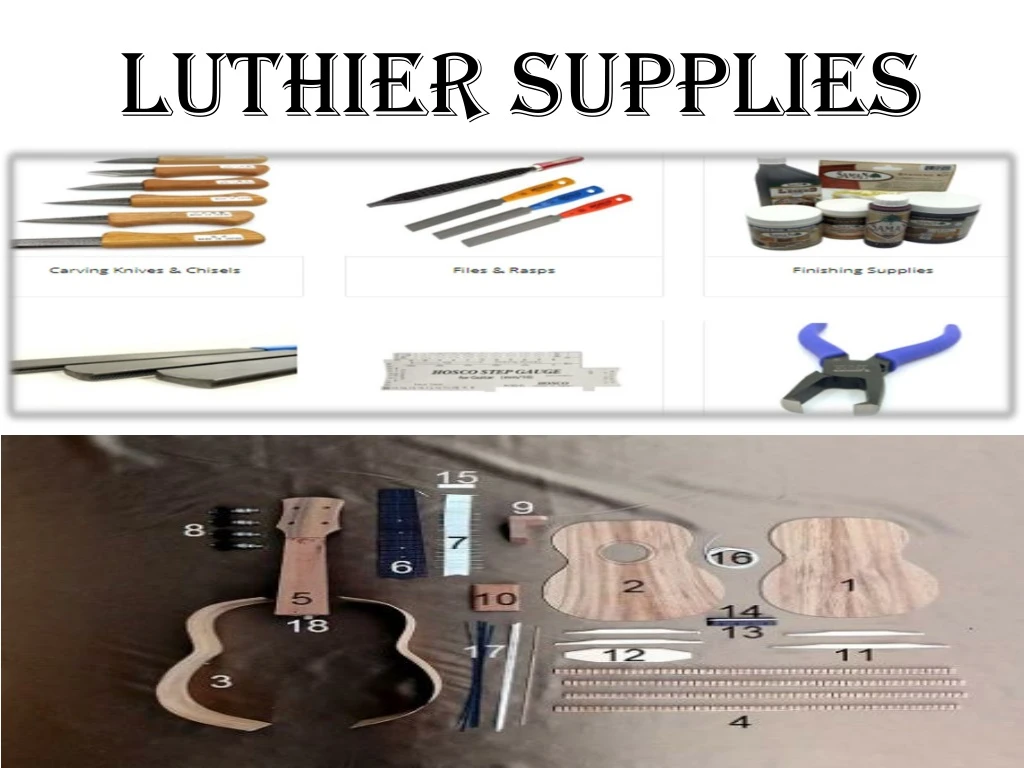luthier supplies