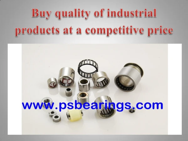 Buy quality of industrial products at a competitive price