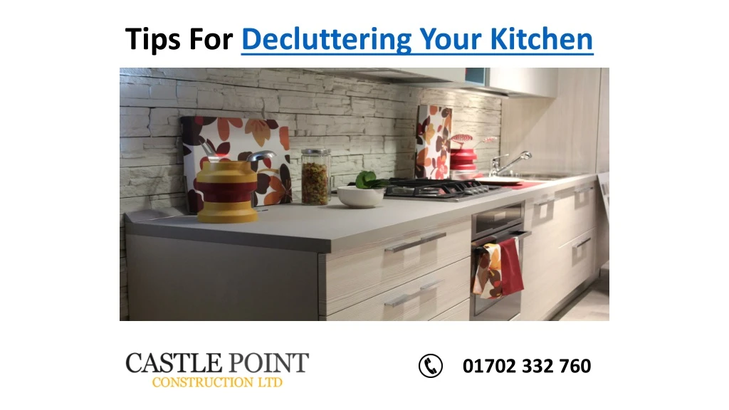 tips for decluttering your kitchen